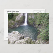 Salto Dona Juana Postkarte (Vorne/Hinten)
