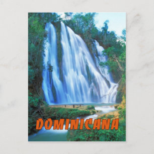 Salto Lemon Falls Dominicana Postkarte