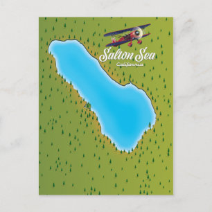 Salton Sea Kalifornien USA Karte