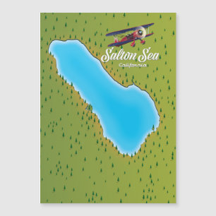 Salton Sea Kalifornien USA Karte