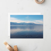 Salton Sea Mitteilungskarte (Vorderseite/Rückseite Beispiel)