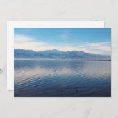Salton Sea Mitteilungskarte (Vorne/Hinten)