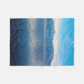 Salton Sea Tranquility Fleecedecke (Vorderseite (Horizontal))