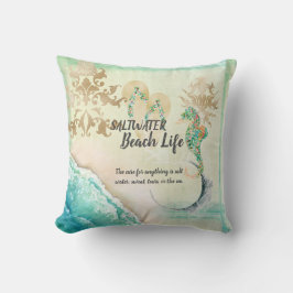 Saltwater Beach Life Kissen