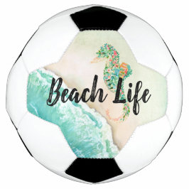 Saltwater Beach Life Seepferd Fußball
