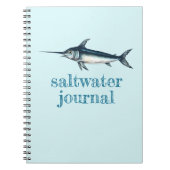Saltwater Fishing Journal Notizblock (Vorderseite)