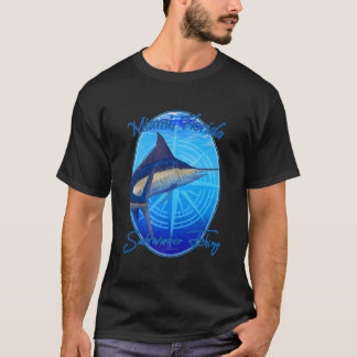 Saltwater Fishing Miami Florida Offshore Fish T-Shirt