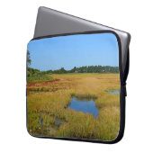 Saltwater Marsh Laptop Sleeve (Vorderseite Links)