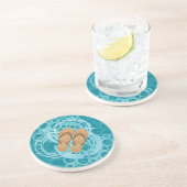 Saltwater SandstoneCoaster Getränkeuntersetzer (Seite)