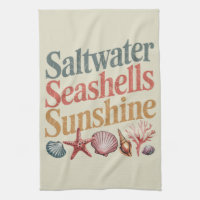 Saltwater Seashells Sunshine Summer Beach Urlaub