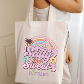 Salty, aber süß Personalisiert Chic Retro Sommer Tragetasche