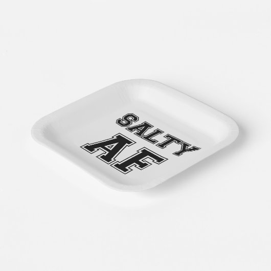 SALTY AF PAPPTELLER (Gewinkelt)