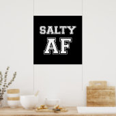 SALTY AF POSTER (Küche)