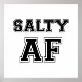 SALTY AF POSTER (Vorne)