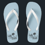 Salty Beach Funny Summer Badesandalen<br><div class="desc">Dieses Design wurde durch digitale Kunst erstellt und kann personalisiert werden, indem Sie auf den Knopf Anpassen klicken und die Farbe ändern, einen Namen, Initialen oder Ihre Lieblingssprache hinzufügen. Kontaktieren Sie mich unter colorflowcreations@gmail.com , wenn Sie dieses Design für ein anderes Produkt haben möchten. Kaufen Sie meine originale abstrakte Acrylmalerei...</div>
