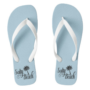 Salty Beach Funny Summer Badesandalen