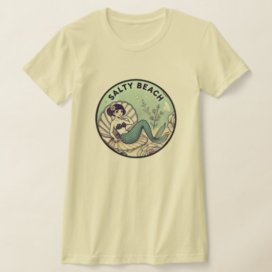 Salty Beach Mermaid T-Shirt (Ablage )