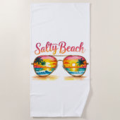 Salty Beach Strandtuch (Vorderseite)