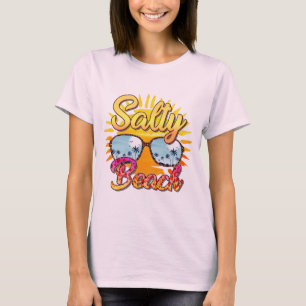 Salty Beach Summer Women's T - Shirt Hallo Somme