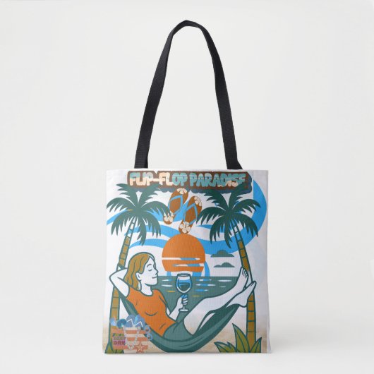 Salty Breeze & Sandy Toes: Die ultimative Tasche a (Vorderseite)