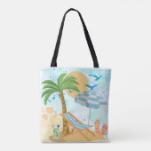 Salty Breeze & Sandy Toes: Die ultimative Tasche a (Rückseite)