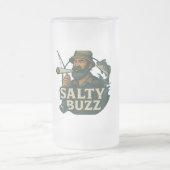 Salty Buzz Classic Becher, 325 ml Mattglas Bierglas (Mittel)