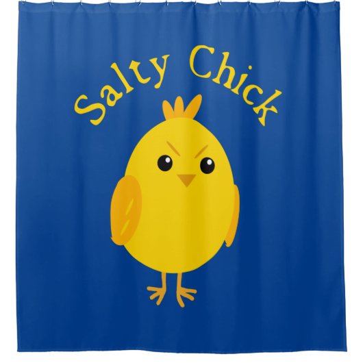 Salty Chick Duschvorhang (Vorderseite)