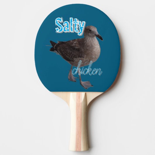 Salty Chicken Ping Pong Paddle Tischtennis Schläger (Vorderseite)