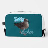 Salty Chicken Print Cut Sew Bag Waschbeutel (Vorderseite)