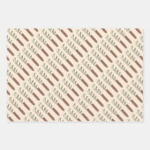 Salty Chocolate Covered Pretzel Sticks Junk Food Geschenkpapier Set (Vorderseite 2)