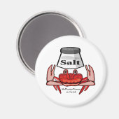 Salty Crab, MeWarriorFrau auf Twitch Magnet (Vorderseite/Rückseite)