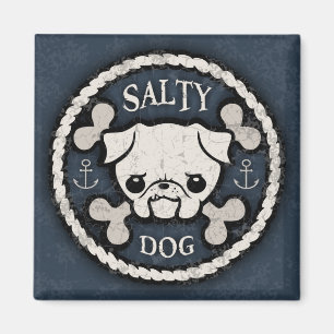 Salty Dog -bd Magnet
