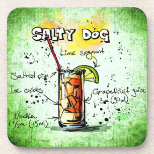 Salty Dog Cocktail Drink Untersetzer