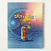 Salty Dog Cocktail (Nr. 6 von 12 Drink Recipe Set) Planer (Rückseite)