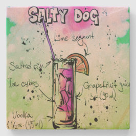 Salty Dog Drink Rezept Steinuntersetzer