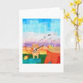 Salty Dog Karte (Gelbe Blume)