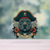 Salty Dog Pitbull Acrylschild (Neutral)