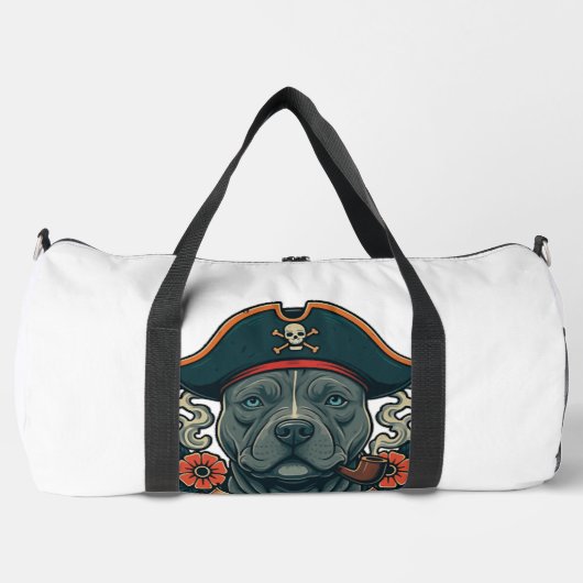 Salty Dog Pitbull Duffle Bag (Vorderseite)