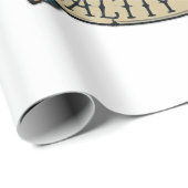Salty Dog Pitbull Geschenkpapier (Rolleneckpunkt)
