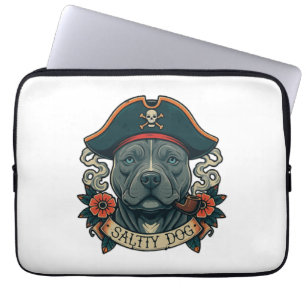 Salty Dog Pitbull Laptopschutzhülle