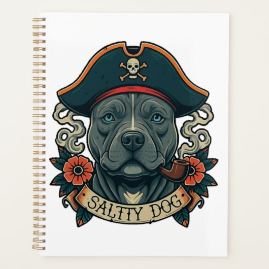 Salty Dog Pitbull Planer (Vorderseite)
