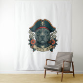 Salty Dog Pitbull Wandteppich (Beispiel)