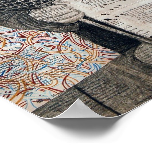 Salty Elixir Print von Meghan Oona Clifford Poster (Ecke)