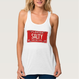Salty Life 1969 | Retro Florida License Plate Surf Tank Top