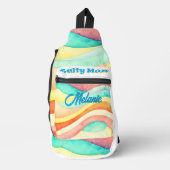 Salty Mom Beach  Style Crossbody Bag (Vorderseite)