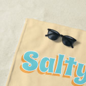 Salty Mom Coastal Summer Vibes Strandtuch (Beispiel)