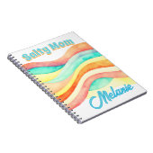 Salty Mom Cool Summer  Notizblock (Rechte Seite)