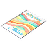 Salty Mom Cooler Sommer Notizblock (Linke Seite)