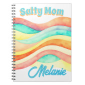 Salty Mom Cooler Sommer Notizblock (Vorderseite)