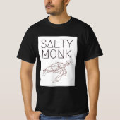 SALTY MONK, Surfen, Ozean, Meeresschildkröte T - S T-Shirt (Vorderseite)